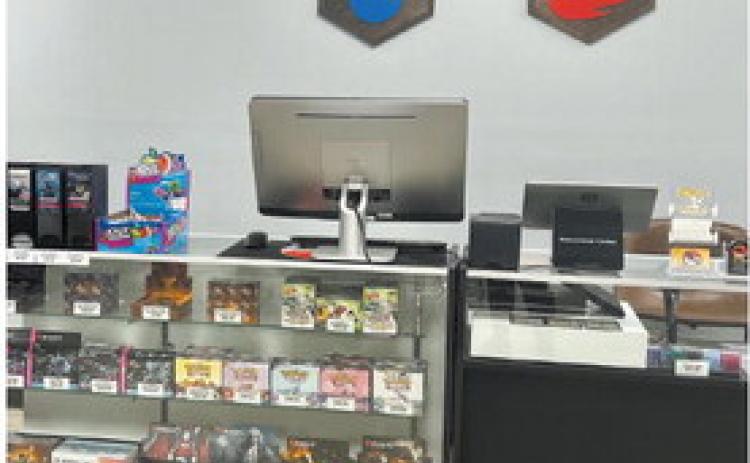 Pokémon, Yu-Gi-Oh and Magic the Gathering cards can be purchased at the new trading card game store.