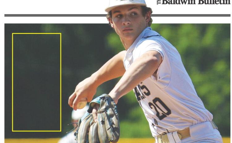 Freshman Gus Cummings struck out seven batters and allowed just three hits and one run over 6.2 innings. He also hit a solo home run in a 6-1 win for JMA over Piedmont last Saturday. TREY NORRIS/Staff