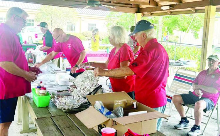 Lake Oconee Elks host fish fry for veterans