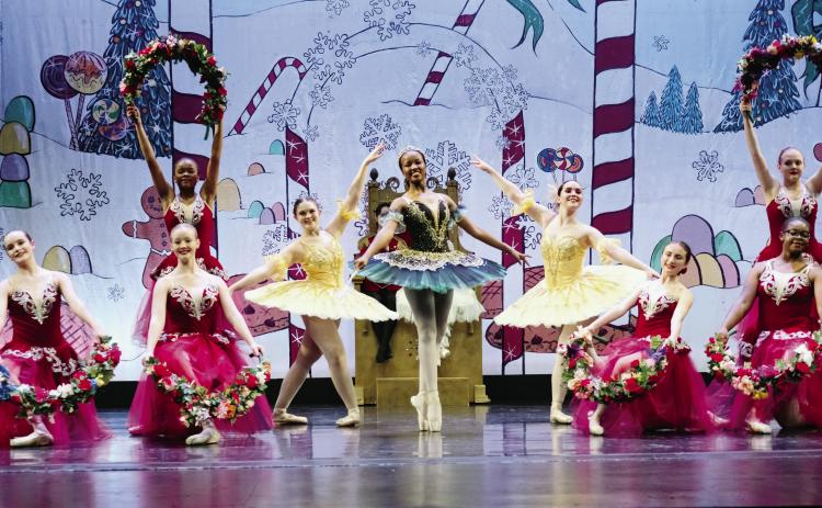 Students in the community dance program perform The Nutcracker each fall semester. COURTESY OF GCSU