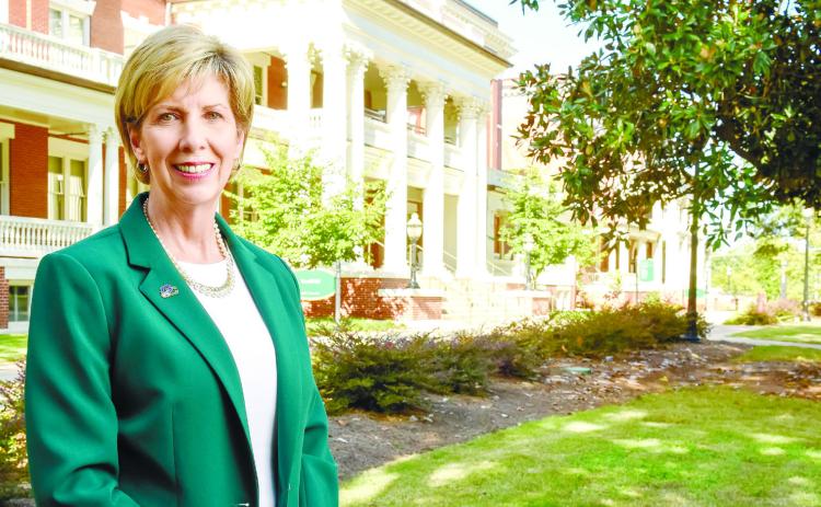 Under Cox’s leadership the past two years, Georgia College has seen recordhigh increases in applications and enrollment. CONTRIBUTED