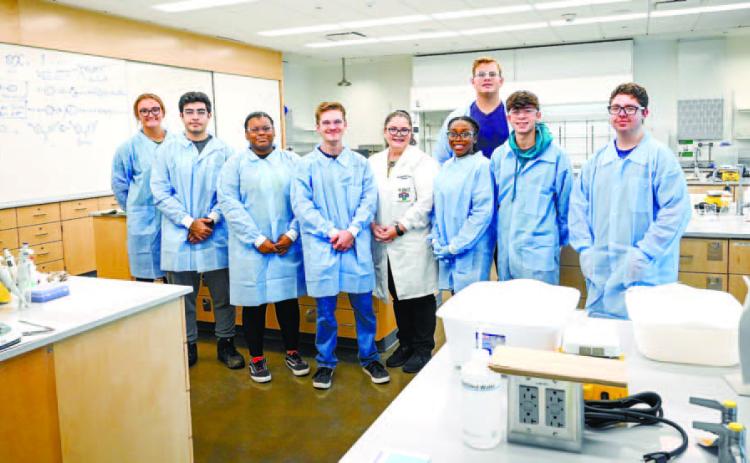 Georgia College & State University hosted the Young Scientists Academy (YSA) Internship Research Program in July. Seven rising seniors, from all over Georgia, became interns in the academy and developed their own science projects. BAILEY BALLARD/Staff