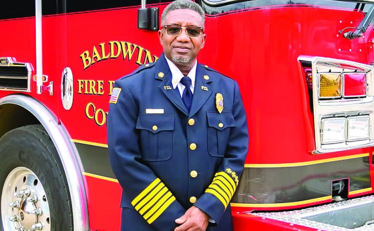 Former Fire Chief Victor Young served Baldwin Fire &amp; Rescue for 35 years before his retirement at the end of last year. CONTRIBUTED