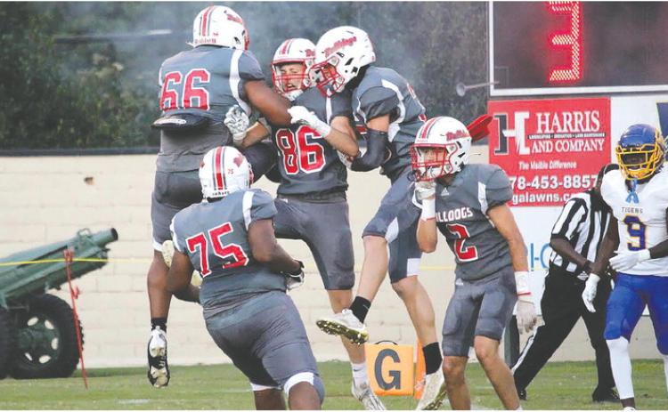 The Bulldogs picked up their first win against Riverside Military Eagles in the annual Military Bowl. TREY NORRIS/FILE PHOTO