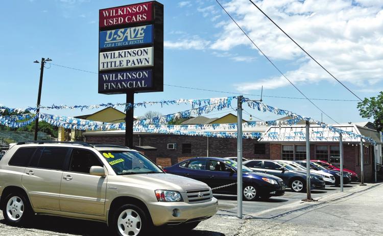 Wilkinson Used Cars and Title Pawn has their own mechanic so they can keep customers happy.