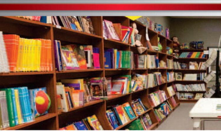 Wall of Books has tons of selections to choose from; from children’s books to adult mysteries. CONTRIBUTED