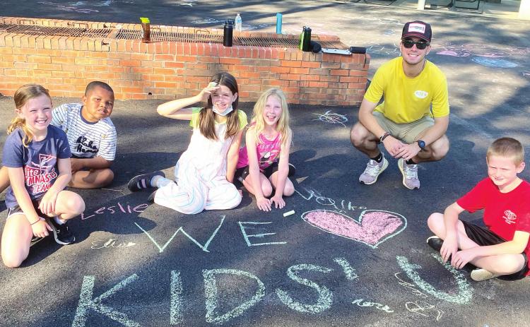 Walk & Chalk – where kids write and have fun drawing! CONTRIBUTED