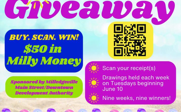 Downtown Milledgeville launches ‘Ready. Set. Summer Giveaway!’