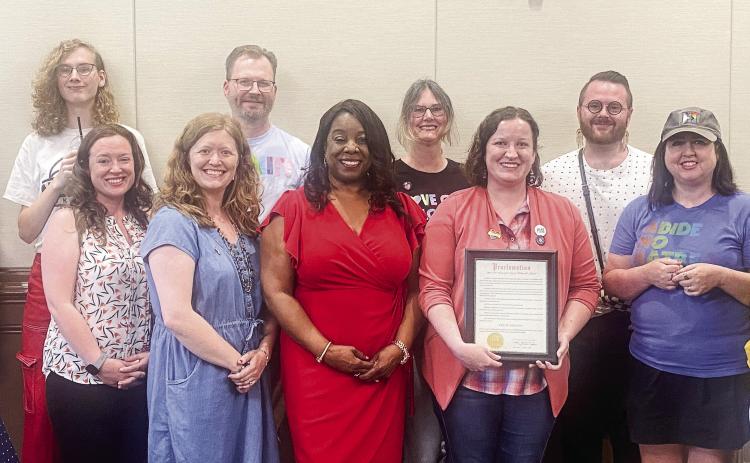 Milledgeville proclaims June as Pride Month