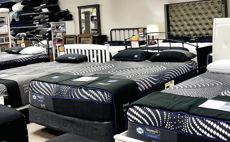 Macon & Robins Bed &amp; Mattress has great brands such as Sealy to help customers find something to fit their sleep needs.