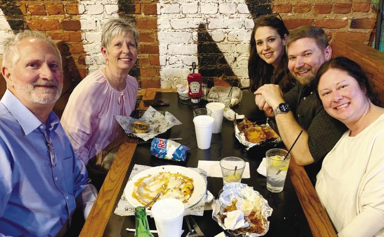 The winning team of trivia night was Steve, Teresa and Casey Chambers, Emilie Cook, and Walter Reynolds. CONTRIBUTED