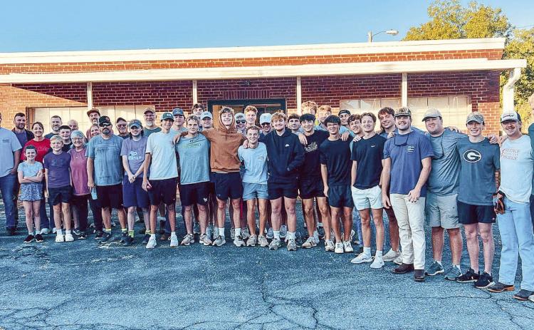 Fourty-nine volunteers from multiple organizations came together to help with home cleanup, road cleanup, yard work, and more to assist in Helene recovery efforts in areas of need. COURTESY OF FACEBOOK