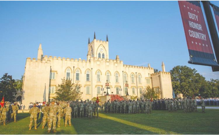 Georgia Military College hosted its Patriot Day Ceremony at 7:45 a.m. on Grant Parade Field in honor of those who lost their lives on September 11, 2001. CONTRIBUTED