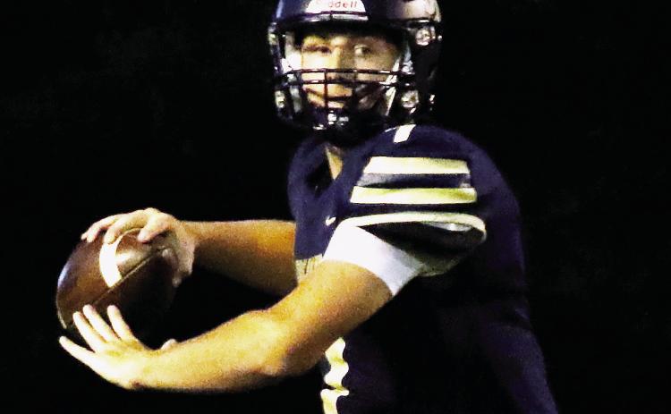 JMA quarterback Kolt McMichael returned to action last Friday after being sidelined by injury most of this season. TREY NORRIS/Staff
