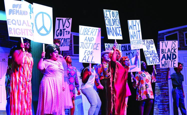 “Hairspray, The Musical” is much more than just an entertaining song-anddance show (though it does qualify there, too); it also provides strong social commentary on 1960s American history, culture, and race relations.
