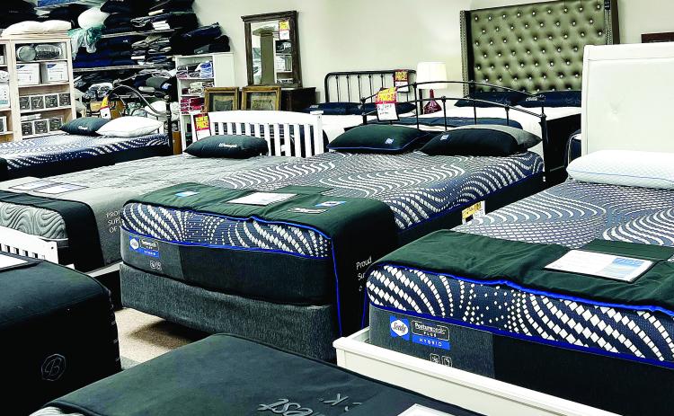 Macon & Robins Bed &amp; Mattress has great brands such as Sealy to help customers find something to fit their sleep needs.