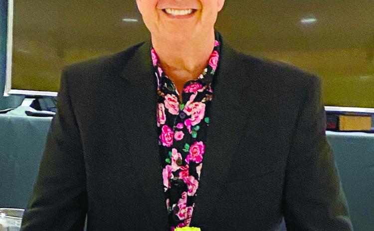 Mark Ballard visits Milledgeville Garden Club