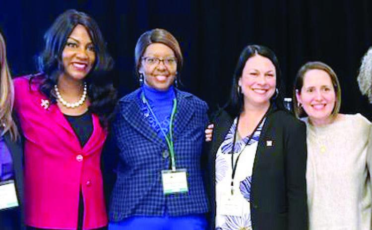 Mayor Mary Parham-Copelan (third from left) with other officials at the recent conference in Washington D.C. CONTRIBUTED
