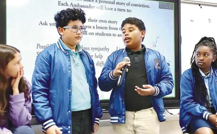 Lakeview prepares fourth graders to become Ambassadors