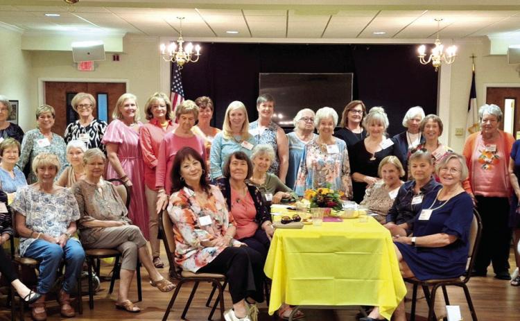 The Milledgeville Garden Club gathered for the “Welcome Back Luncheon” at First Baptist Church for food, fellowship, and to make exciting plans for the upcoming year on beautifying their hometown. Hostesses for the event were Betti Hodges, Harriett Whipple, Jo Dunn, BJ Simpson, and Kathy Chandler. CONTRIBUTED
